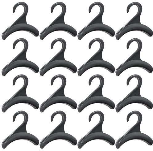 Ganchos para bolsos, Regerly 16 piezas Los ganchos de mochila ahorran espacio los ganchos se pueden llevar portátiles para mochilas, mochilas, bufandas, cinturones y corbatas