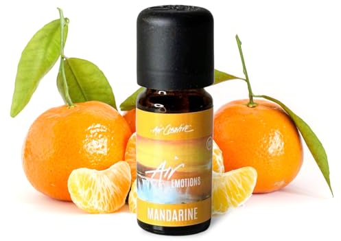 Air Creative® BIO Mandarineöl 10ml, Ätherisches Öl (Lebensmittelqualität, 100% Naturrein) - Echtes Mandarinenöl, verwendbar als Duftöl für Haar- und Nagelpflege
