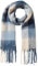 camel active Damen Softer Schal mit kariertem Muster Nachtblau, womenswear-OS