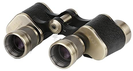 JIEZM Teleskop 6X24 mit Low-Light-Nachtsichtfernglas Vollmetall-Fernglas