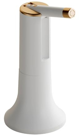 Elektrischer Wasserspender, Elektrische Wasserflaschen Pumpe, Faltbar Flaschen Wasserpumpe mit Tragbar USB Aufladung für Camping Küche Büro