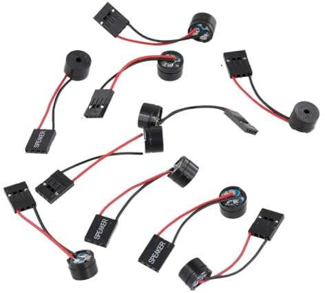 CRGANGZY 10PCS Mini Stecker Lautsprecher BIOS Piepton Alarm Piepton Lautsprecher DIY Computer Motherboard Onboard Fall Summer for PC Interanal