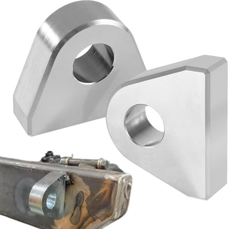 Fixation de tête de fourche, manille à souder, fixations de tête de fourche, supports de tracteur hydrauliques tout-terrain - 2 supports de tracteur hydrauliques tout-terrain pour tout-terrain,