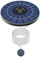 PETSTIBLE Solar Teichbelüfter Sauerstoffpumpe mit Luftschlauch und Luftsteinen für Springbrunnen