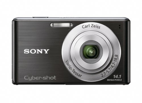 Sony Cyber-shot DSC-W530 14.1MP 1/2.3 CCD 4608 x 3456pixels Black (Renewed)