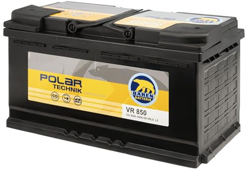 Baren Batteria Auto AGM L5 VR 850 12V 95Ah 850 A, Batteria per Veicoli con Start&Stop, Estrema resistenza, Pronta all'Uso, Senza Manutenzione, Made in Italy