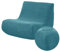 Highdi Stretch Lazy Sofabezug 1 Sitzer, Jacquard Sofabezug ohne Armlehnen Sofahusse Schonbezug Weicher Sofa Überzug Waschbar Sofaüberwurf Wohnzimmer Sofaschoner Hund Katze Sofaschutz (Türkisblau)