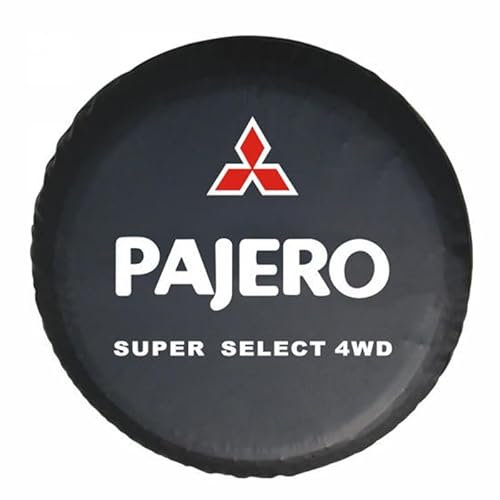 GNTHERF Housse Roue Secours de Voiture, pour Mitsubishi Pajero Sport I 2002-2008 Étanches à Poussièrecouvercle de Protection Accessoires Modification Extérieurs,C 16in