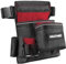 HAUTMEC Heavy-Duty Tool Belt Pouch with 12 Pockets, 1680D Wear-Resistant Electrician Tool Bag with Adjustable Waist Strap, Hammer Holder & Reflective Strips – Red & Black