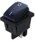 KCD4-Schalter, robust, 16 A, 250 VAC, 30 x 22 mm, wasserdicht, Wipp-Druckschalter, T85 IP65, 4-poliger DPDT-Schalter, EIN/Aus, 12 V, 220 V, LED(Blue,20PCS_12V)