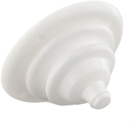 Boat Rubber Cable Grommet Marine Waterproof Seal Cone Gland Steering Control Wiring Pass Through Bulkhead Protection 105mm Diameter(WHITE)