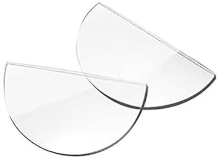 FRYSKYO Lentilles Lecture Grossissantes Adhésives Pour Lunettes, Lentilles Presbytes Réutilisables Bifocales (+300 Dioptres), Pour Lunettes De Soleil, Lunettes Sport, Lunettes Ski