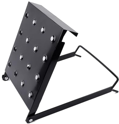 Duty Metal Shelf Platform Permanent Ladder Attachments for Extension Ladders with 30Cm Step Spacing Telescoping Ladder Accessories