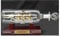 Detailed Gilded Model of HMS Endeavour in a Glass Bottle