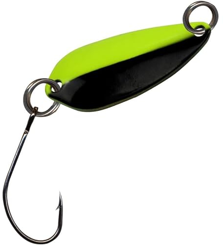 FTM Unisex – Erwachsene 10C5200185C10 Spoon Wasp 2,9cm 2,5g-Forellenblinker zum Spinnangeln auf Forellenteich, Blinker zum Forellenangeln, Spoonblinker, Farbe:gelb schwarz, Bunt, Normal