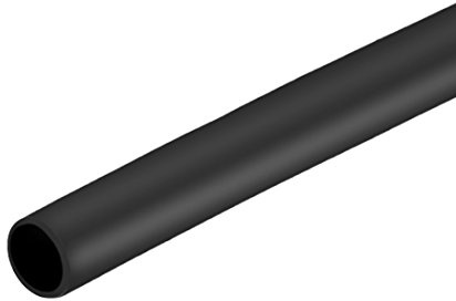 sourcing map Ø0 8mm PE Schrumpfschlauch Schwarz Schlauch 5m Läng Industrie | Schrumpfschlauch Wasserdicht Kabelschutz Schrumpfschläuche 2:1 Schrumpfverhältnis Kabelschlauch for Kabel Isolierung
