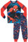 Spiderman Schlafanzug | Lang Pyjama Kinder Junge | Baumwolle Schlafanzug Jungen | Slim Fit Blau 116