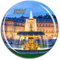 Weekino Deutschland Palastplatz Stuttgart Kühlschrankmagnet 3D Kristallglas Touristische Stadtreise City Souvenir Collection Geschenk Starker Kühlschrank Aufkleber