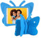 Tading iPad 6th Generation Case for Kids, iPad 9.7 inch Case, Light Weight Shockproof EVA Foam Protective Tablet Stand Cover Holder for Apple iPad Air/Air 2 iPad 9.7 2017/2018 - Cute Butterfly, Blue