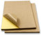 50 Piezas Autoadhesiva Copia Papel, Kraft Autoadhesivo A4, Papel Para Impresión Adhesiva, Adhesión Fuerte, Utilizada Para Etiquetas Hechas a Mano, Impresoras De Inyección De Tinta y Láser