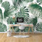 Benutzerdefinierte 3D Fototapete Tropische Blätter Bananenblatt Wandbild Wohnzimmer Schlafzimmer Tapeten Wohnkultur Modern Papel De Parede 250 cm (L) × 175 cm (H)