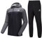 HOTSUIT Sauna combinaison pour homme sudation homme avec transpiration pour Sport ou Fitness avec musculation la couleur de Gris 5XL