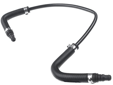 Frankberg Kühlerschlauch Ausgleichsbehälter für C-Klasse W204 S204 C180 Kompressor 1.6L 1.8L Benzin 2007-2014, Synthetischer Gummi, Schwarz, 1 Stück