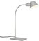 BRILONER Leuchten - Tischlampe flexibel, Tischleuchte verstellbar, Schreibtischlampe Kippschalter, 1x E27 Fassung max. 10 Watt, inkl. Kabel, Chrom-Matt, 65 cm