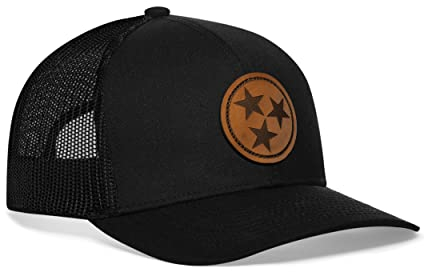 HAKA State Flag Series Trucker Hut für Männer & Frauen, Verstellbare Baseballmütze, Golfmütze Snapback, Schwarz, Einheitsgröße