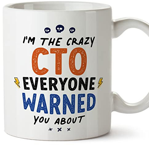 MUGFFINS Tazas para CTO - En Inglés - Everyone warned you about - 11 oz / 330 ml - Regalo original y divertido