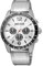 Just Cavalli Herren-Chronograph aus Edelstahl mit silbernem Edelstahlband JC1G204M0045, Silber, Modern