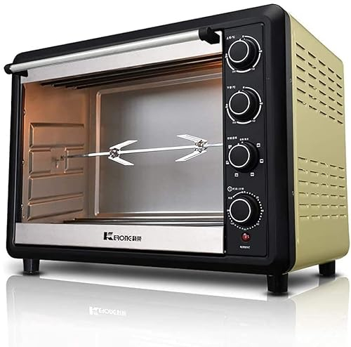 Forno elettrico multifunzione da 60 litri Forche rotanti per uso domestico Controllo indipendente della temperatura Mini forni di grande capacità