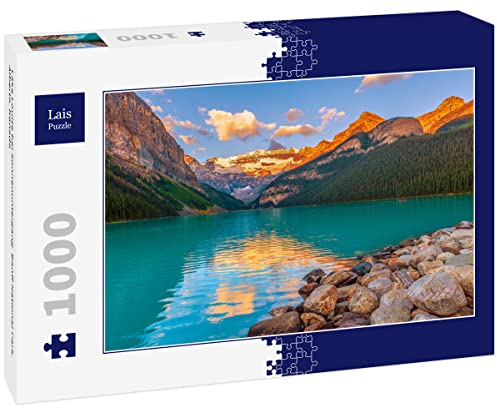 Lais Puzzle Lake Louise bei Sonnenuntergang. Banff National Park. Alberta. Kanada 1000 Teile