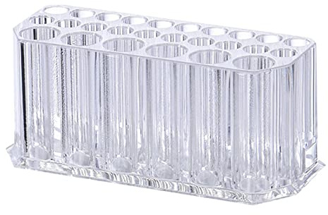 Tyenaza Eyeliner-Halter-Organizer, Make-up-Stifthalter, Damen, 26 Fächer, Transparenter Lipliner-Organizer, Augenbrauenstift-Organizer Für Make-up-Pinsel