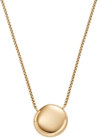 Skagen Damenkette Anhänger Edelstahl goldfarben, SKJ1774710