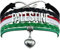 Palästina -armband Palästina Armband Herzanhänger Sport Schmuck Gedenkgeschenk