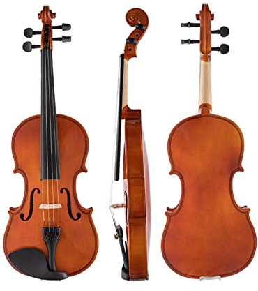 Geige 4/4 Full-Size-Zeichenfolgen-Instrument Acoustic Violine Professionelles Musikinstrument Handgefertigt Violine