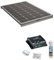 Antarion Pack Panneau Solaire 160W Camping Car + Kit de Pose Solaire avec régulateur de Charge PWM 160W 10A