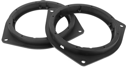 TUCKBOLD Bague D'Espacement De Haut-Parleur Bague D'Espacement De Tweeter Adaptateur De Haut-Parleur Pour Toyota Corolla Noir Étanche 2 Pièces