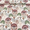 MAGAM-Stoffe Blumen Baumwollstoff aus Frankreich OEKO-TEX Meterware ab 50cm (Abelina bordeaux | 160g/160cm)