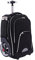 DCSYOG Laptop Rucksack Trolley mit Rollen, 45L Business Trolley Leicht Handgepäck Flugzeug Reiserucksack 15 Zoll Laptoptasche Reisetasche mit Rädern, für Arbeit, Uni, Schwarz