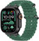 Ocean Bracelet de sport compatible avec Apple Watch Ultra 2/Ultra 49 mm, 46 mm, 45 mm, 44 mm, 42 mm, pour hommes et femmes, connecteur en métal avec bracelet étanche en silicone pour iWatch séries 10