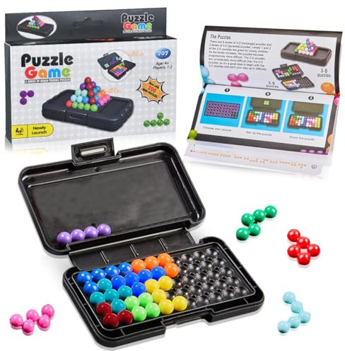 IQ Puzzler Pro, IQ Spiele, Puzzle Game mit 200 Arten von Herausforderungen, 3D Logikspiele für Kinder Ab 8 Jahre und Erwachsene