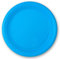 Generico 150 Piatti DESSERT colorati di plastica RIUTILIZZABILI da 17cm piatti rigidi | piatti Lavabili | VARI COLORI | per feste torte dolci frutta (Azzurro)