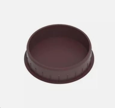 35mm Hinge Hole Cover Caps 10 Pces Brown Colour for Kitchen Cabinets