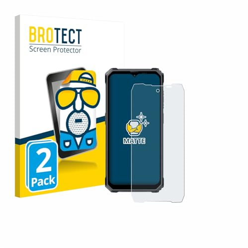 BROTECT Schutzfolie für Blackview BL7000 | 2 Stück Entspiegelnder Displayschutz Made in Germany Matte Displayschutz-Folie Anti-Reflex Anti-Fingerprint Einfache Montage