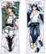 CoolChange Levi Ackerman Umarmungskissen Bezug | Dakimakura Kissenbezug für Attack on Titan Fans | 150x50cm