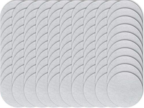Sparhai24 | Filter passend für Abluftgitter Helios DLV 100 DN100 | ELF-DLV 100 | 03042 | Ø85mm | 100x G44