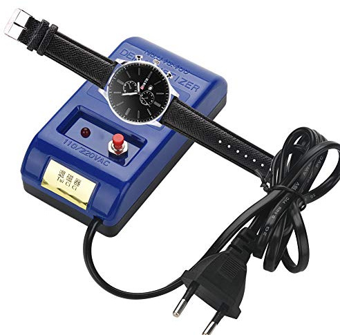 smagnetizzatore, Orologio da polso meccanico professionale Demagnetizzatore Orologio riparazione Strumento di smagnetizzazione 110 / 220v