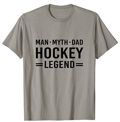 Man Myth Legend Dad Hockey T-Shirt